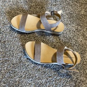 Lucky Brand Suede Leather Espradille Sandals